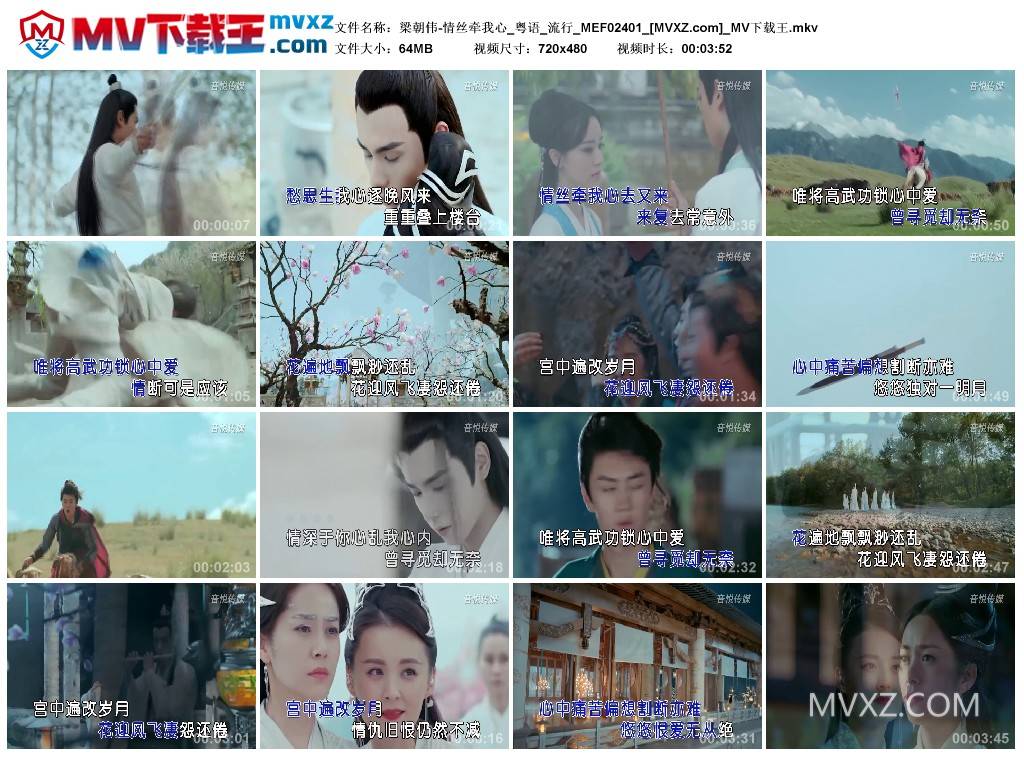 梁朝伟-情丝牵我心_粤语_流行_MEF02401